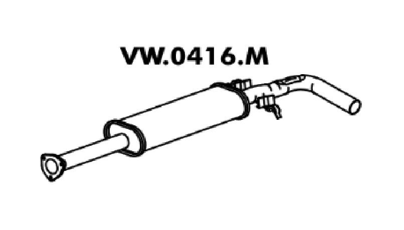 SILENC INTERM GOL 1.0 VW0416M