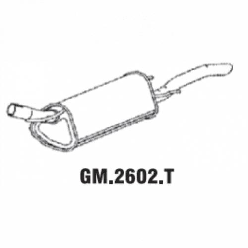 SILENC TRAS CORSA GM2602T